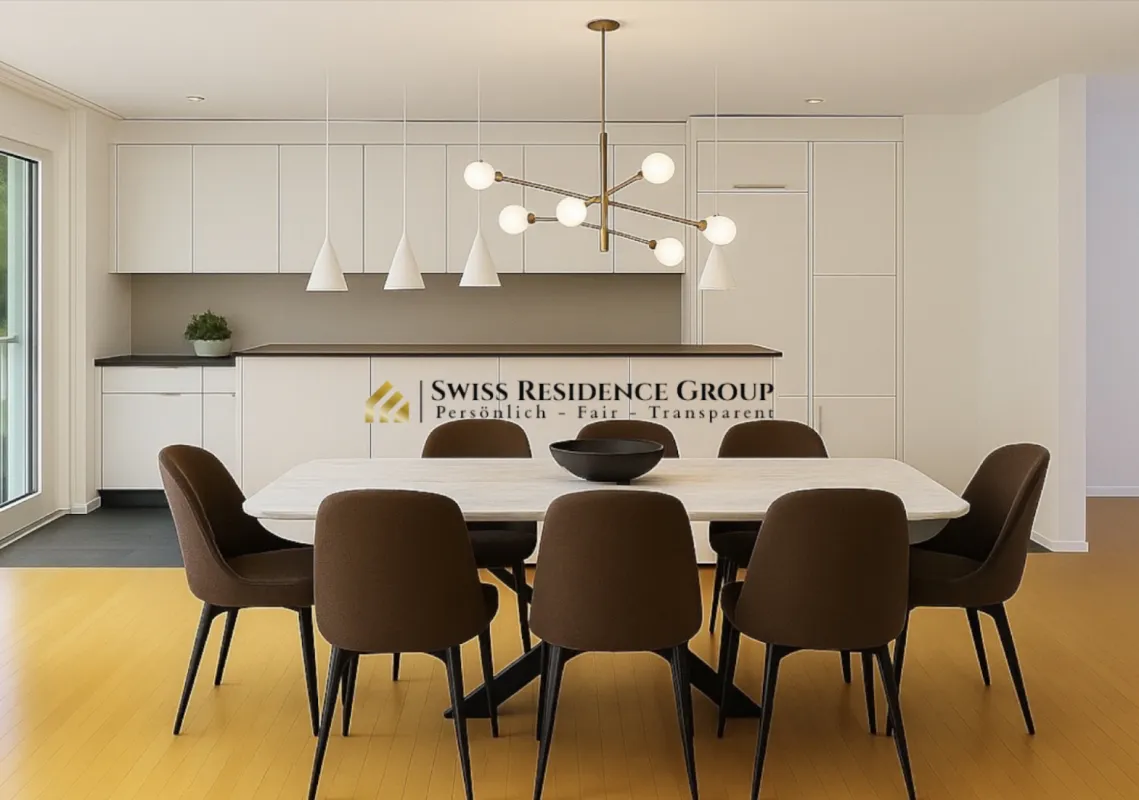 Schöne, ruhige Wohngegend mit Blick ins Grüne