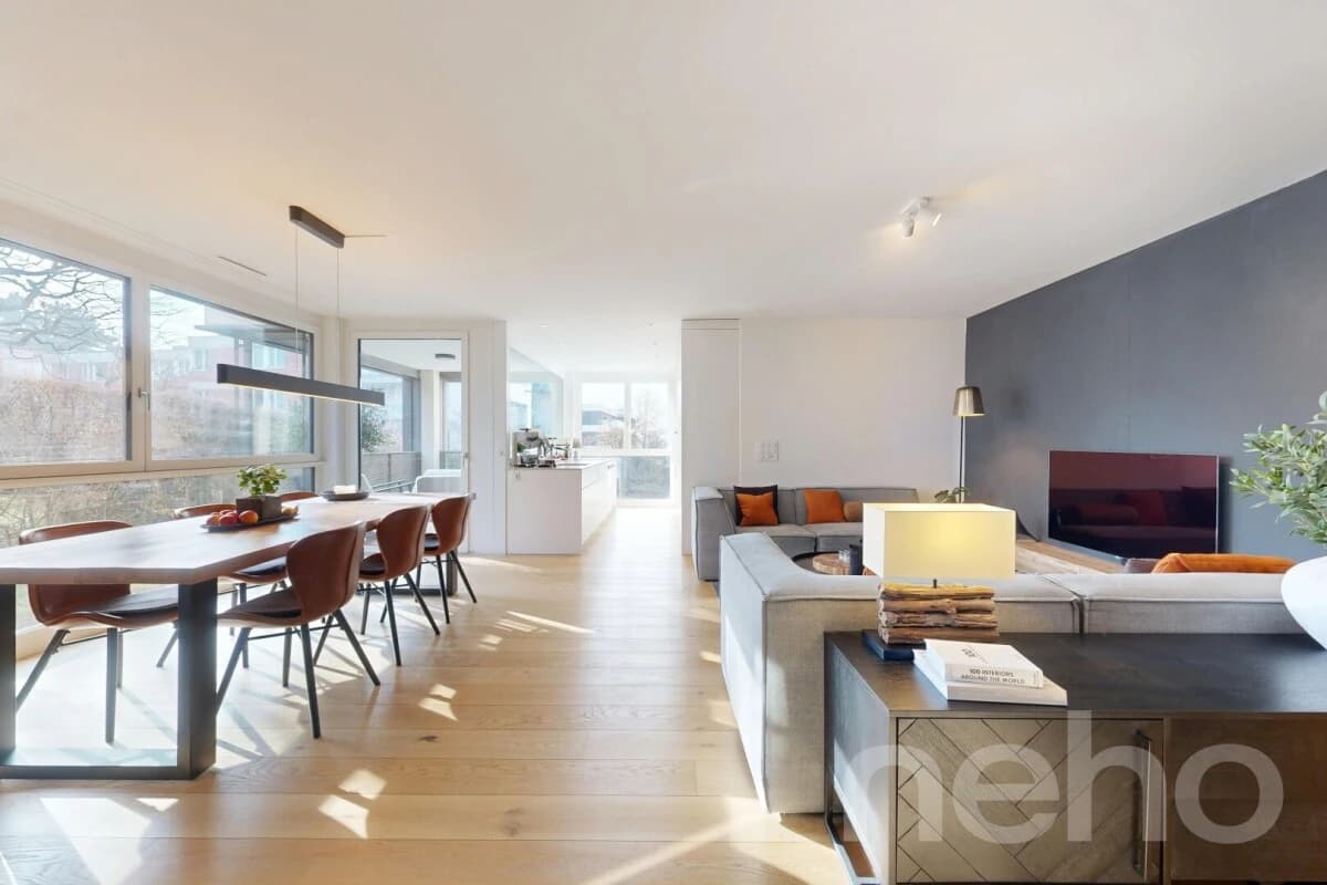 Stilvolle 3.5-Zimmer-Wohnung im Minergie-Gebäude in Zürich-Fluntern