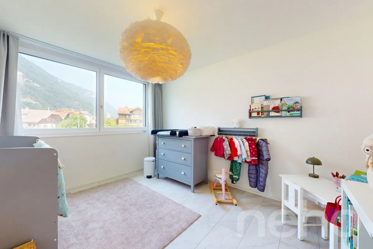 Familienfreundliche Wohnung mit grosser Terrasse in Interlaken