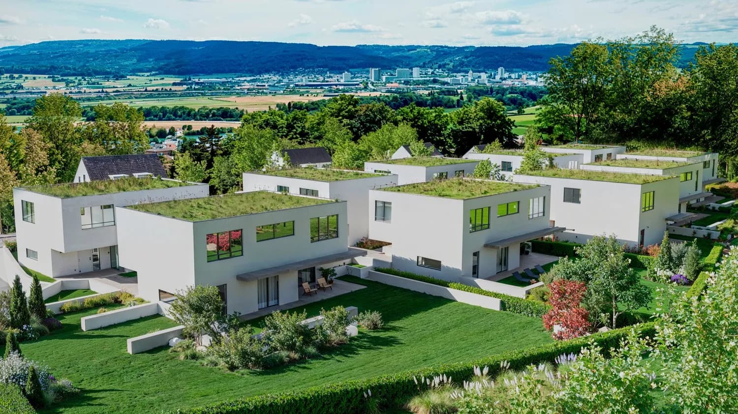 Neubau: Familienoase an ruhiger Lage