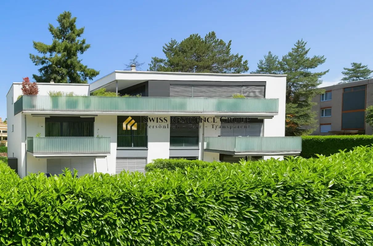 Schöne, ruhige Wohngegend mit Blick ins Grüne