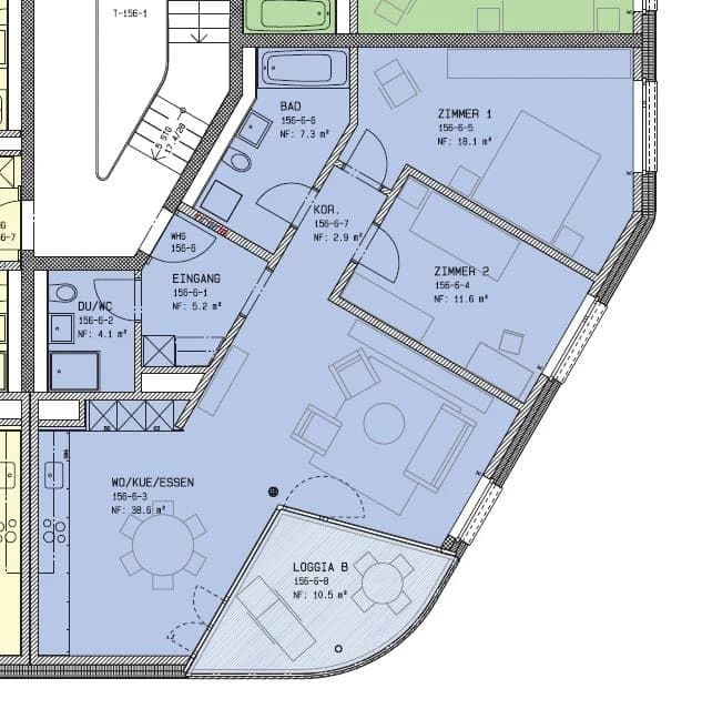 Mieten ohne Kaution - Moderne Wohnung an schöner Lage zu vermieten