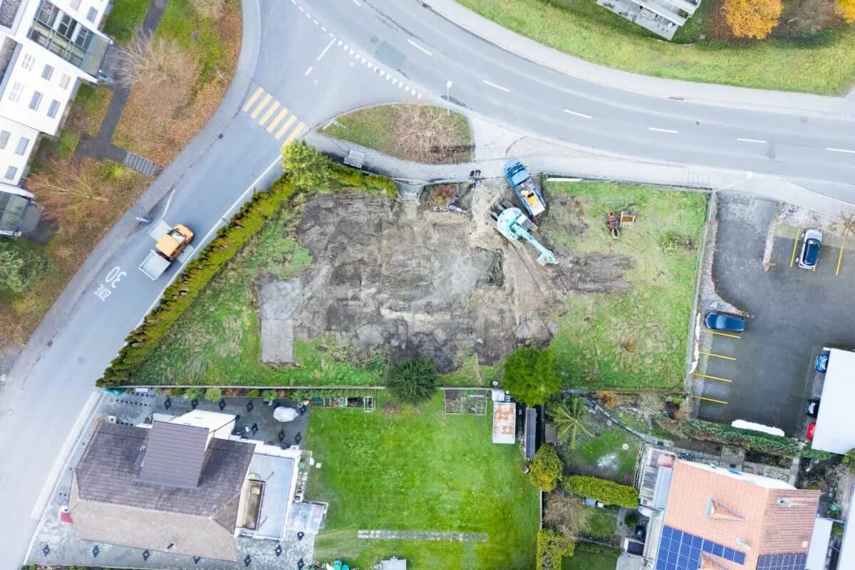 Neubau-Attika - zuoberst eine Etage für sich alleine