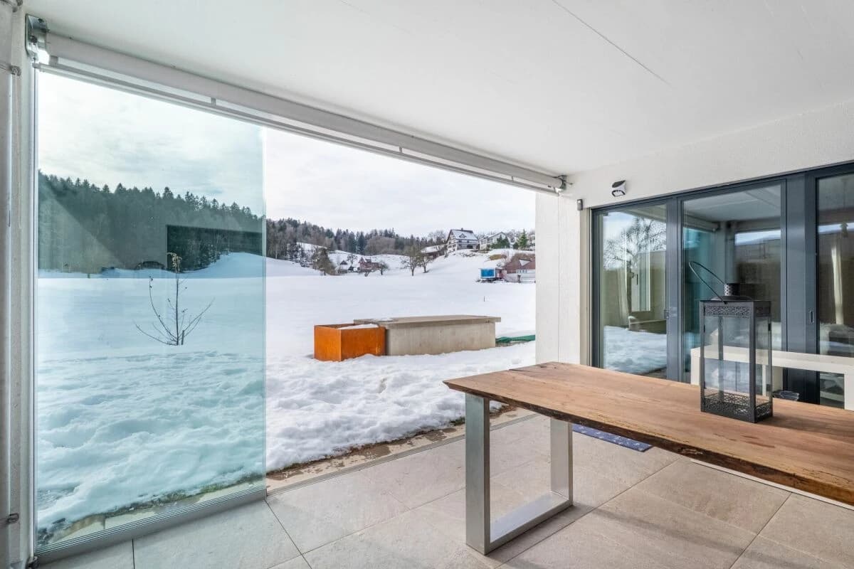 Traumhafte Gartenwohnung mit unverbaubarem Weitblick