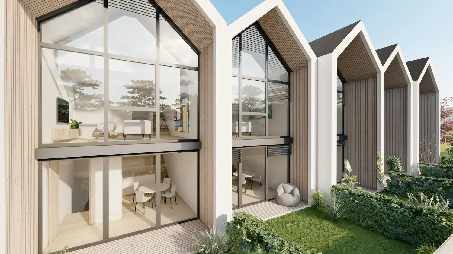 Moderno appartamento duplex di 4 locali ai piedi del Monte Tamaro a Monteceneri Moderne 4-Zimmer-Duplex-Wohnungen am Fusse des Monte Tamaro in Monteceneri