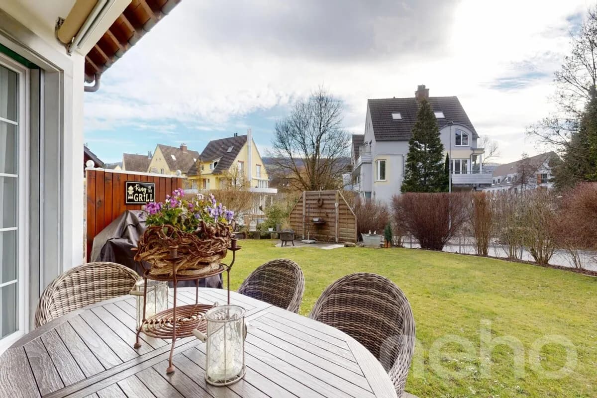 Einfamilienhaus mit Garten in Niederwenigen, nähe Zürich