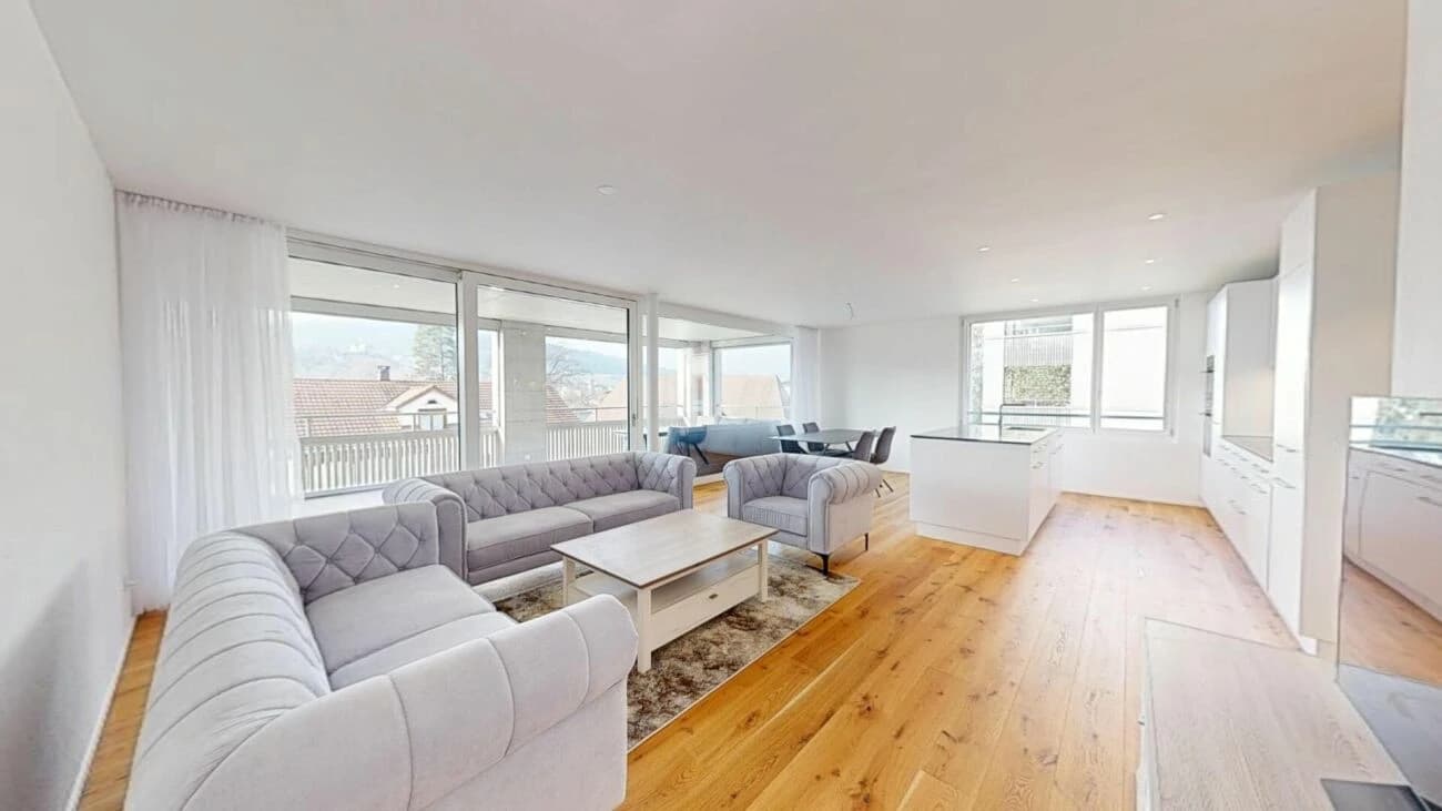 Exklusive 4.5-Zimmer-Wohnung in Menziken - Stilvoll, modern & lichtdurchflutet