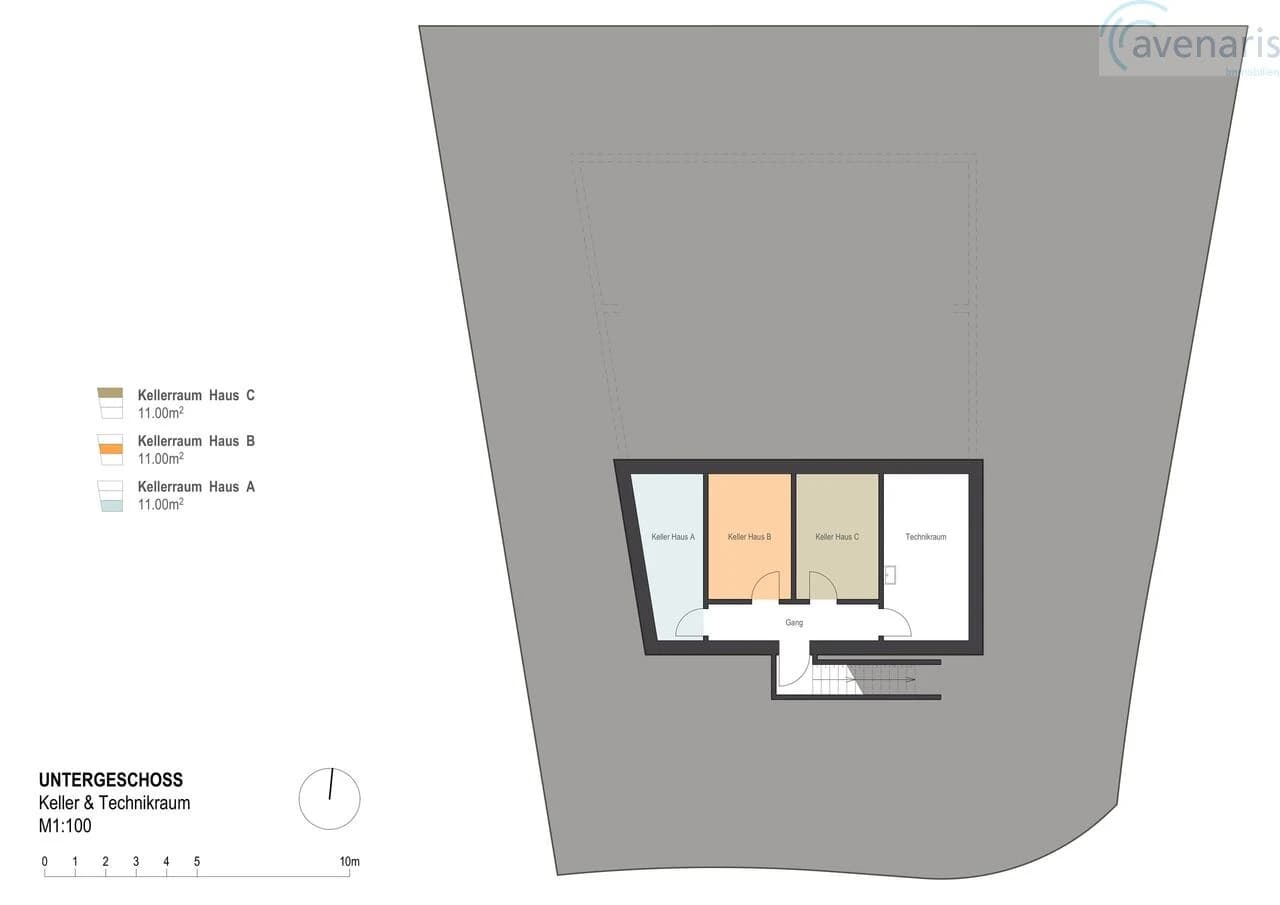 Nur noch ein Haus von drei bewilligten Premium-Reihenhäusern frei