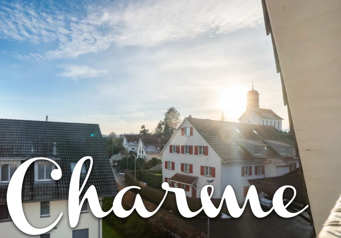 Unter dem Dach - Charmante 3.5-Zimmer-Dachwohnung mit Galerie