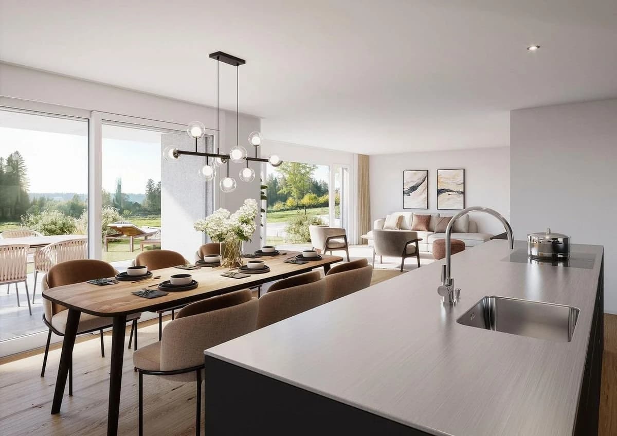 NEUBAU,TRAUMHAFTE LAGE , PRIVATSPHÄRE UND UNVERBARBRE AUSSICHT