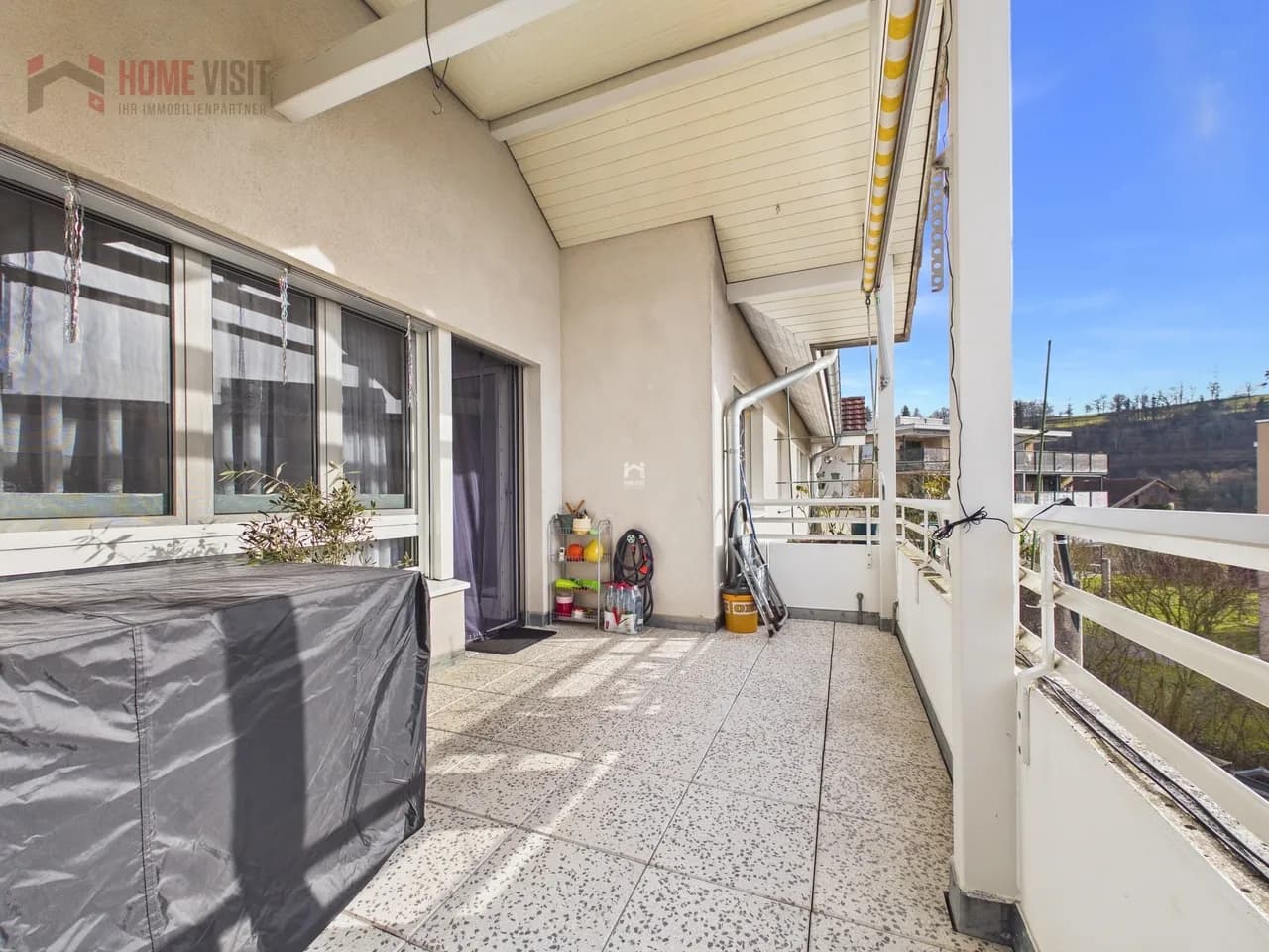 4.5-Zimmer-Wohnung mit Balkon und Hobbyraum in ruhiger Lage