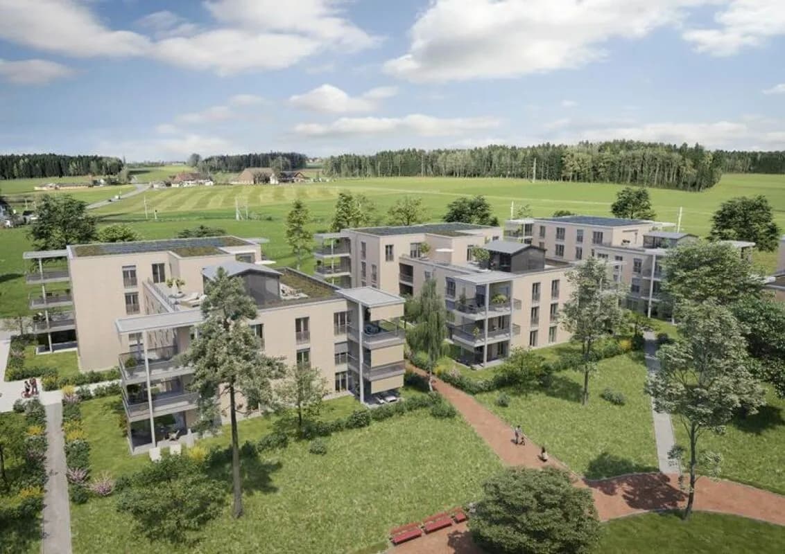 18 Mietwohnungen - Ein neues Kapitel - Ziegelei-Quartier Berg TG