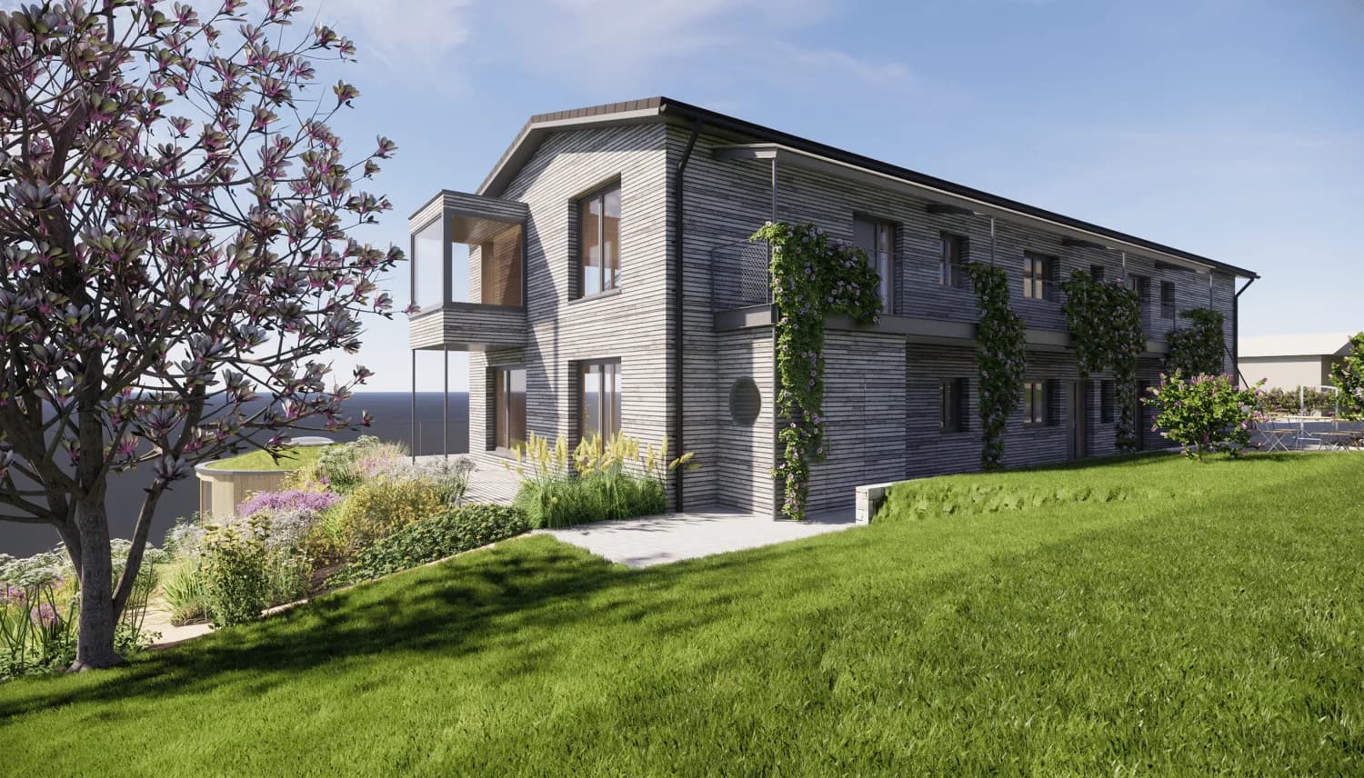 Ökologische 4.5-Zimmer Dachwohnung in Wienacht-Tobel (Neubau)