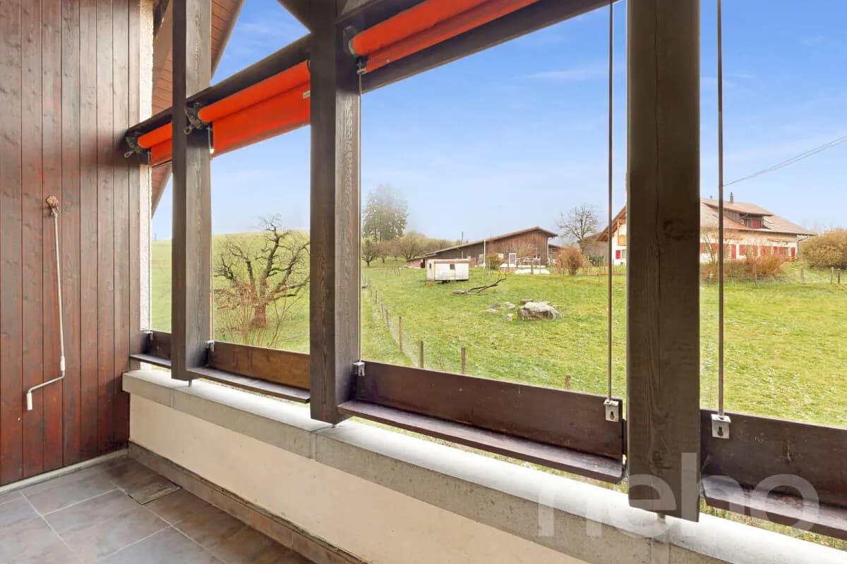 Charmante 3.5-Zimmer-Duplexwohnung mit Blick ins Grüne