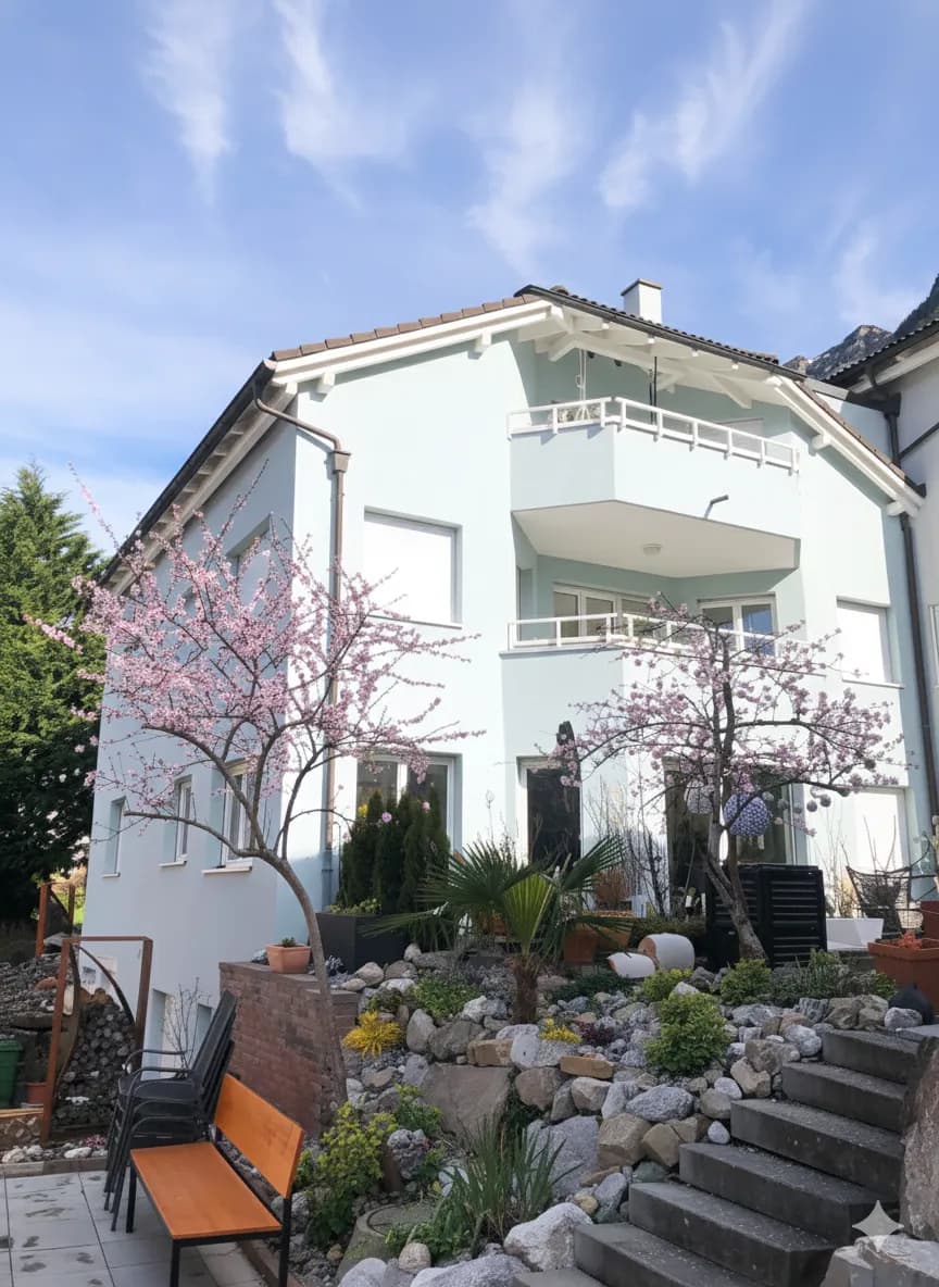 3.5-Zimmer-Wohnung mit Terrasse und Blick auf den See