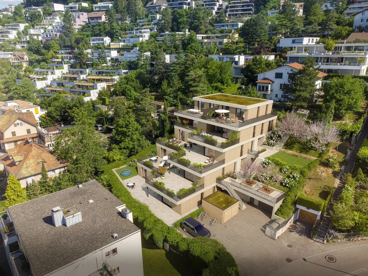 Letzte Neubauwohnungen: Zentral mit grosser Gartenterrasse