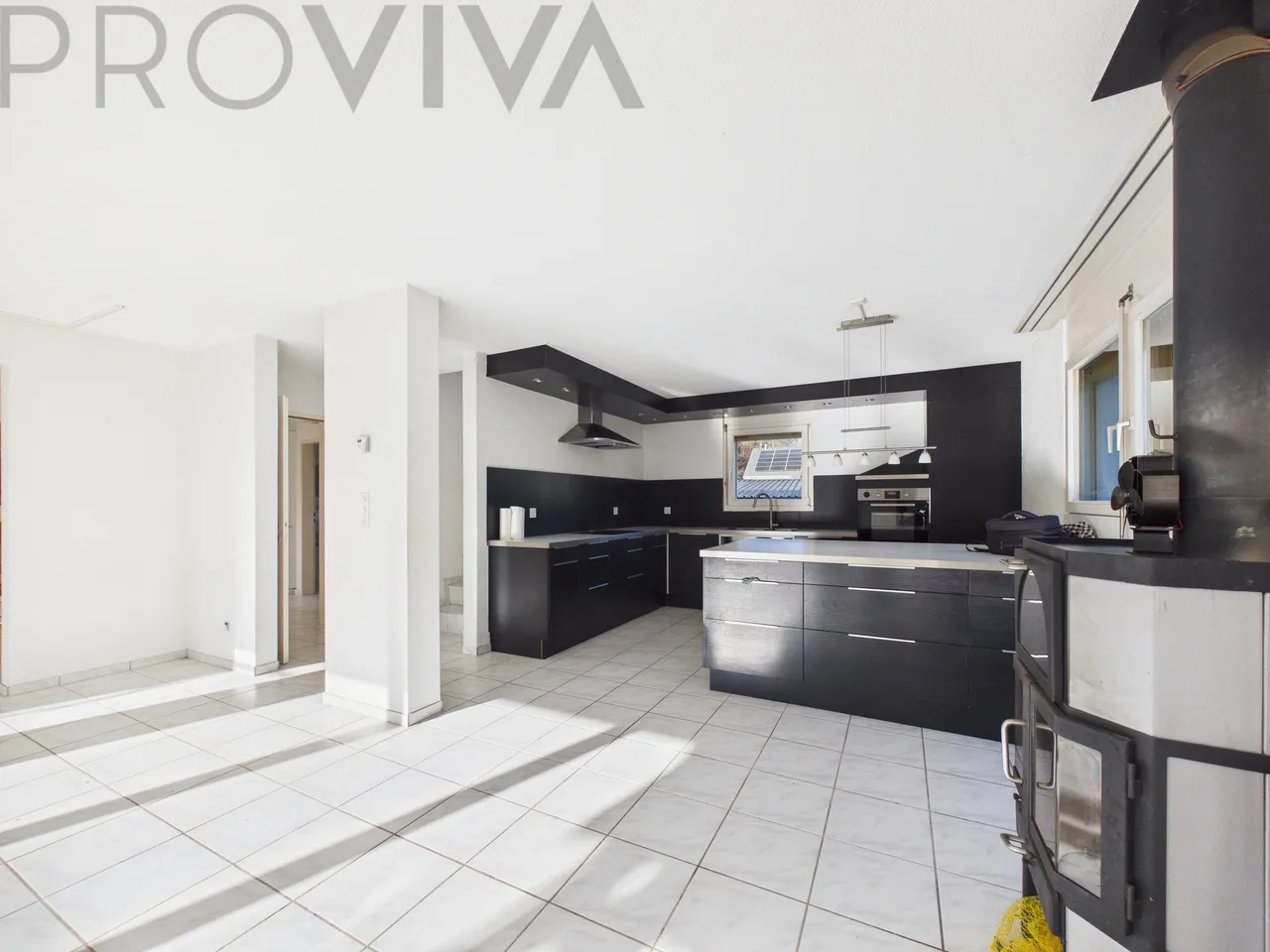 Charmantes Haus mit grossem Garten und Weitsicht ins Grüne