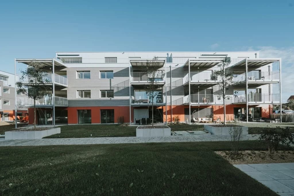 Grüne Nachbarschaft, städtische Nähe