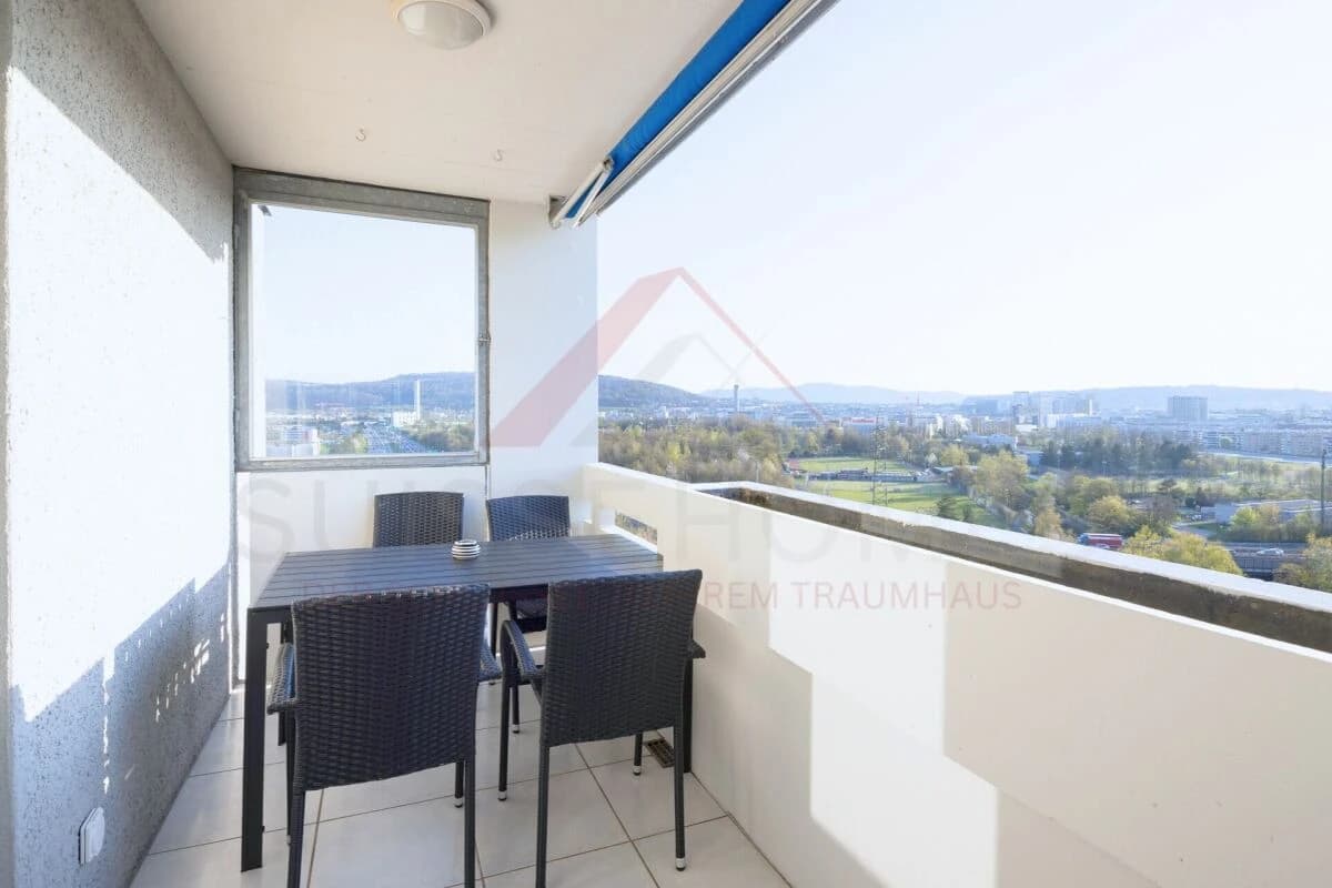 Exklusive 3.5-Zimmer-Wohnung im 15. Obergeschoss mit spektakulärer Weitsicht