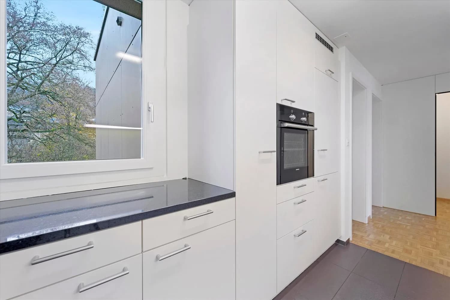 Wohnen mit Blick ins Grüne ...