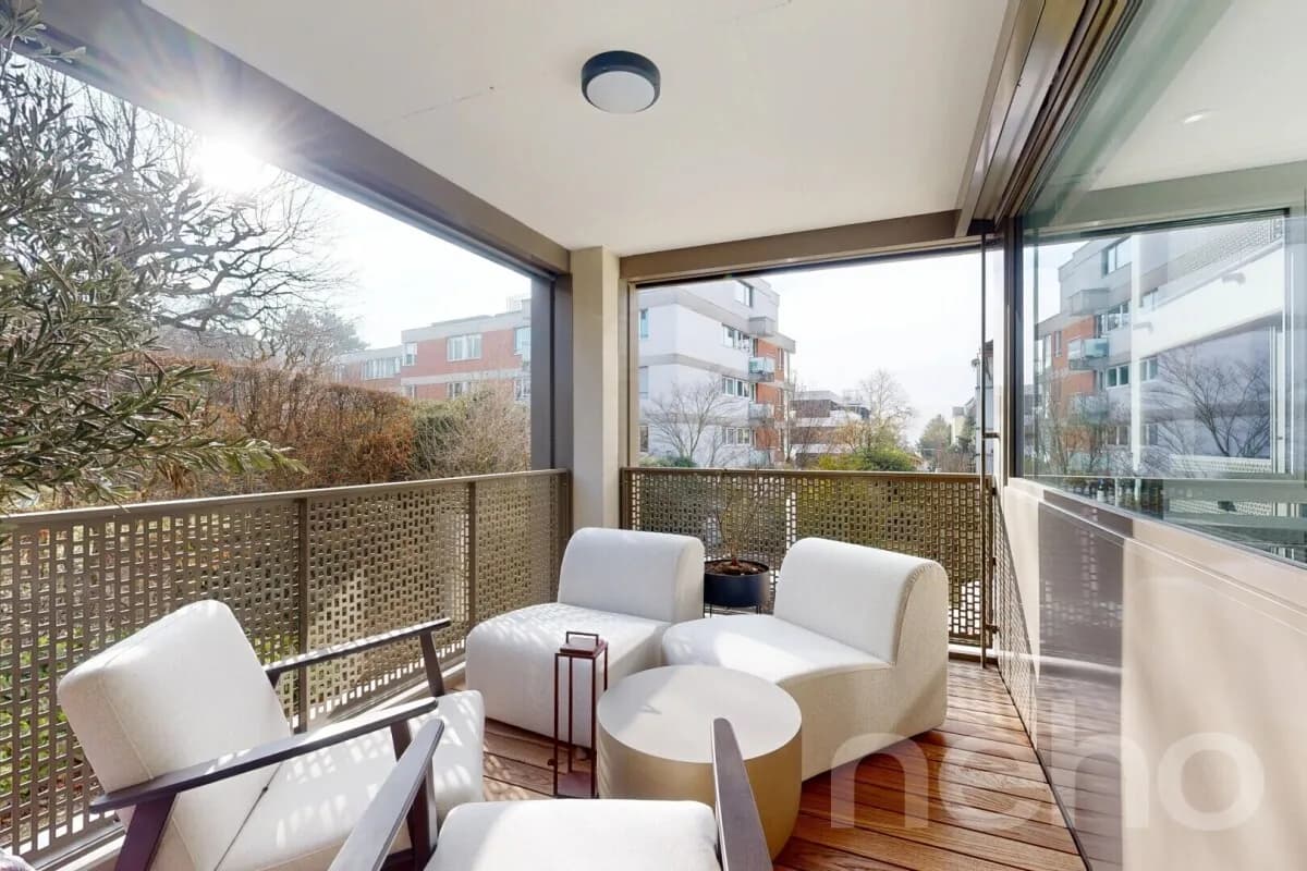 Stilvolle 3.5-Zimmer-Wohnung im Minergie-Gebäude in Zürich-Fluntern