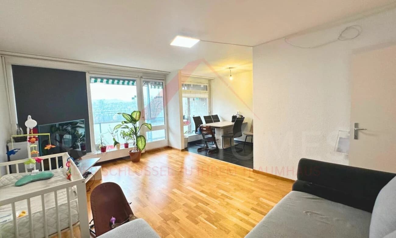 Modern renovierte 3.5-Zimmer-Wohnung im 6. Obergeschoss in 3400 Burgdorf - ruhig, sonnig und mit Lift
