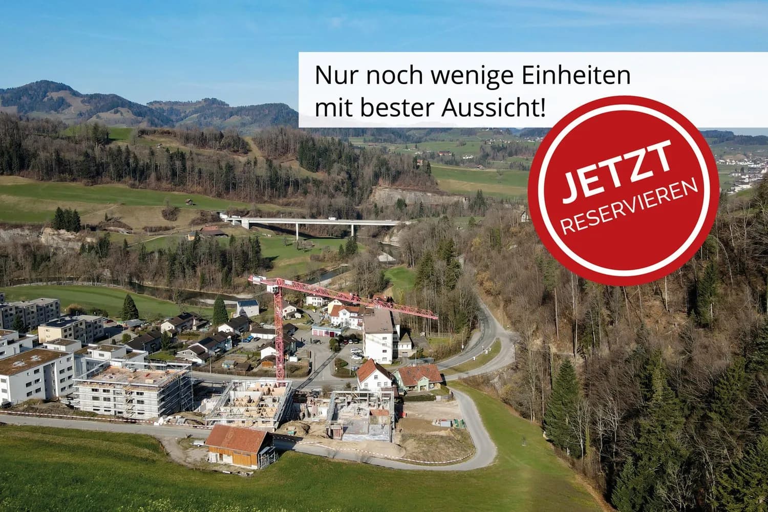 Lebensqualität auf einen Blick: Neubauwohnung mit Weitblick ins Grüne