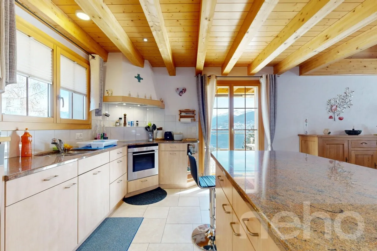 Magnifique chalet d?exception sur les hauteurs de Savièse