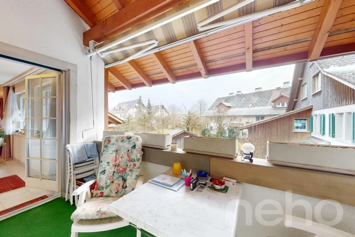 Attraktive, vermietete Wohnung mit viel Platz