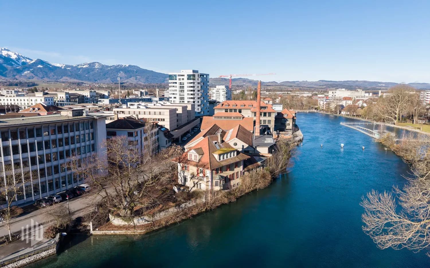 ImmoWyss -  Ehemalige Direktorenvilla Zur Schützenlinde an der Aare