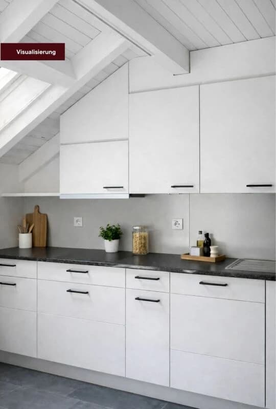 Dachwohnung mit Galerie & 4.4 % Rendite