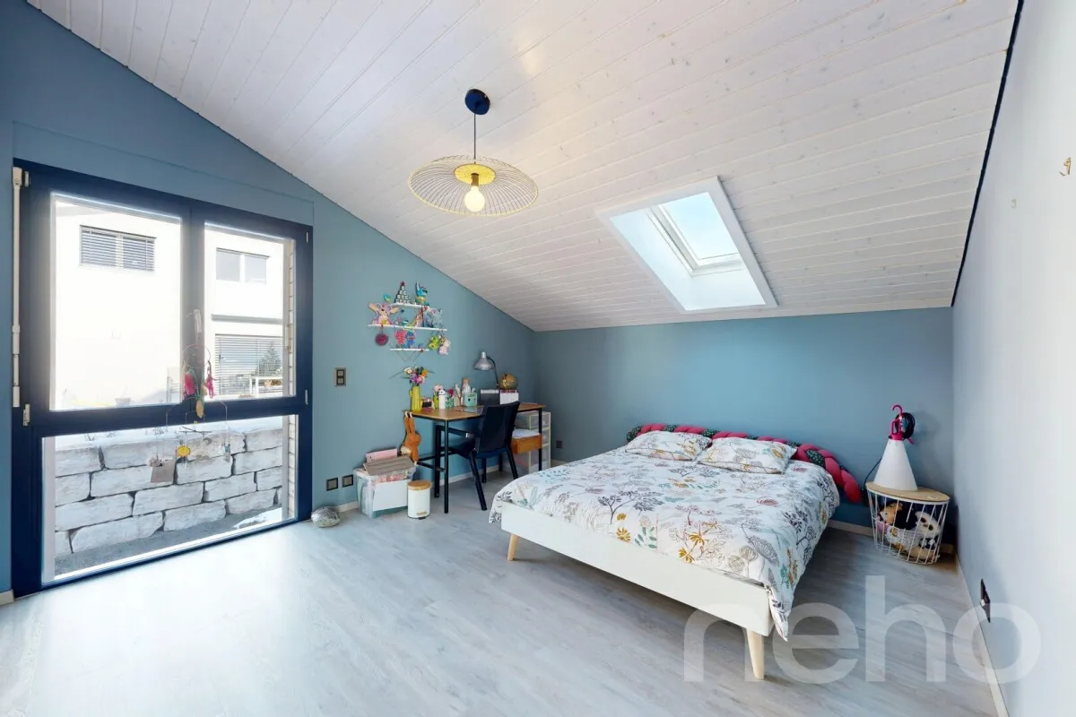 Villa individuelle unique, vue panoramique des Alpes, sauna et jacuzzi