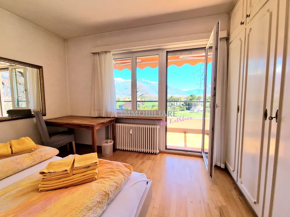 Ferienwohnung Attica mit Weitblick, ganzjährig sonnig, nah zur Maggia