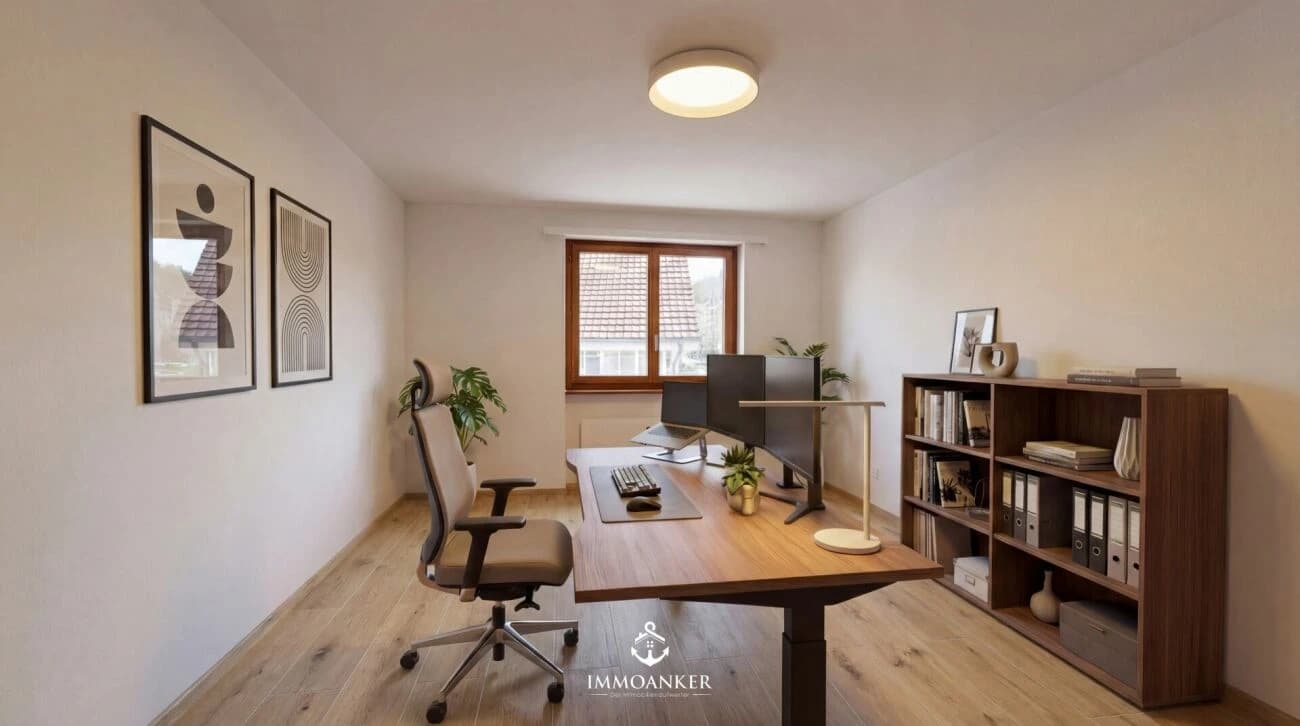 Lichtdurchflutete 4.5-Zimmer-Wohnung mit hoher Raumhöhe und Cheminée in Bottmingen