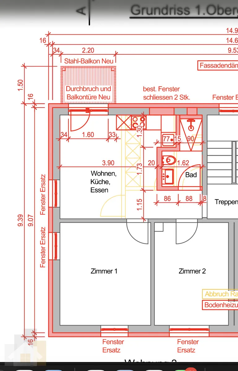 ERSTBEZUG IN TOP MODERNER WOHNUNG AN ZENTRALER LAGE