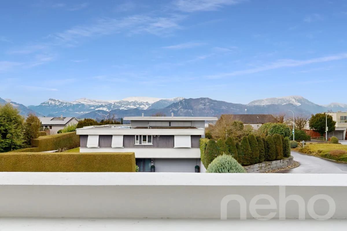 Familienfreundliche Wohnung mit bezauberndem Ausblick auf die Bergwelt