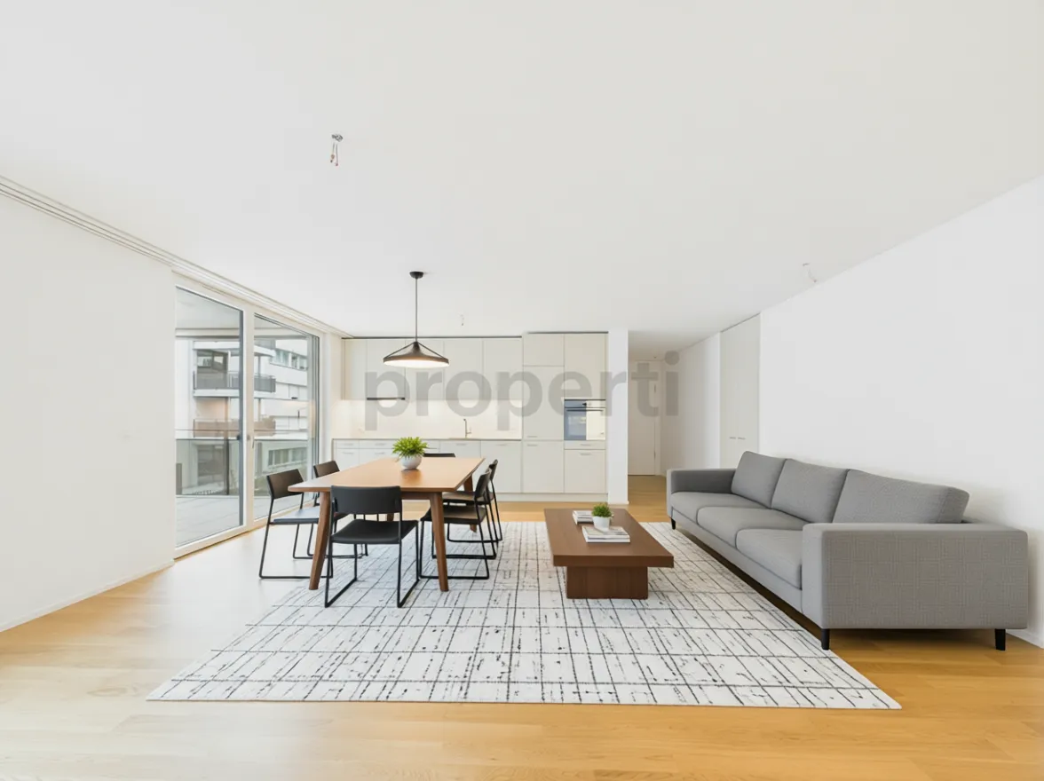 Moderne 3.5-Zimmer-Wohnung mit Balkon, Basel