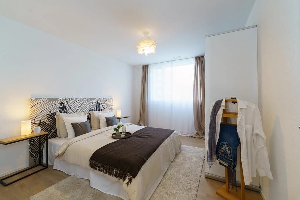 Geniessen Sie die Vorzüge einer modernen Wohnung mit Sitzplatz