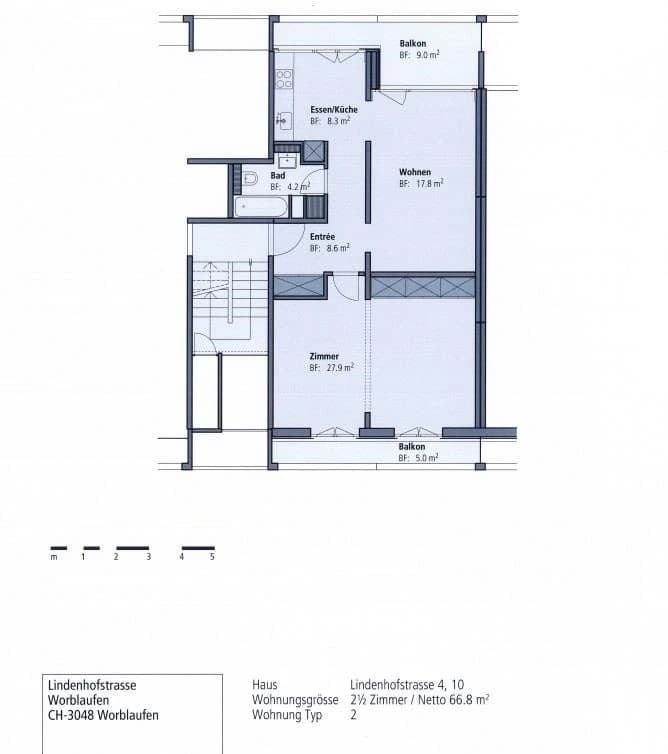 Moderne 2.5- Zimmerwohnung à ca. 67m2