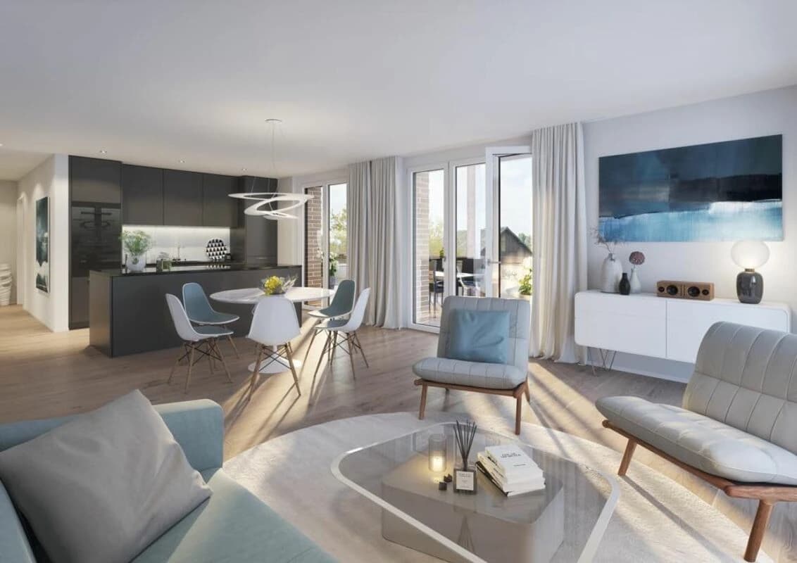 Hochwertig gebaut. Nachhaltig gedacht. Ruhig gelegen - Ziegelei-Quartier Berg