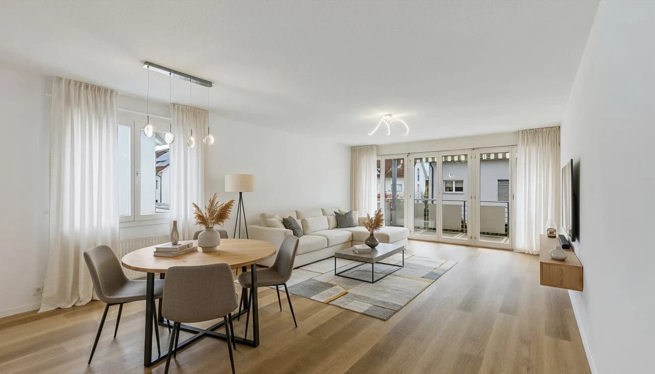 Helles Wohnglück mit sonnigem Südbalkon in Brüttisellen