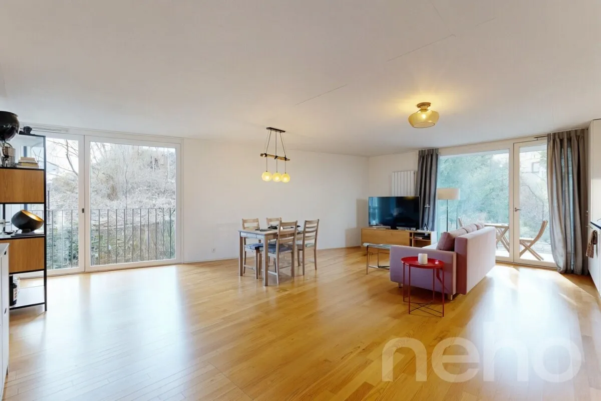Superb modern 2.5-room apartment with terrace in Lausanne