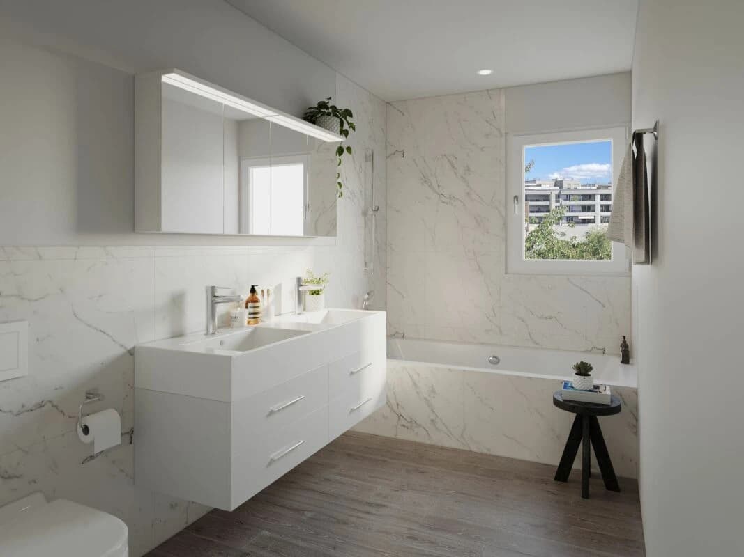 Neubau-Attikawohnung mit grosszügiger Terrasse