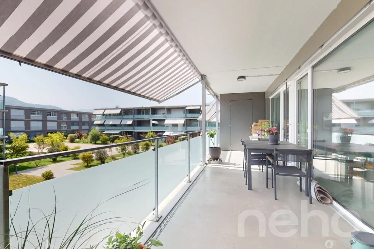 Familienfreundliche Wohnung mit grosser Terrasse in Interlaken