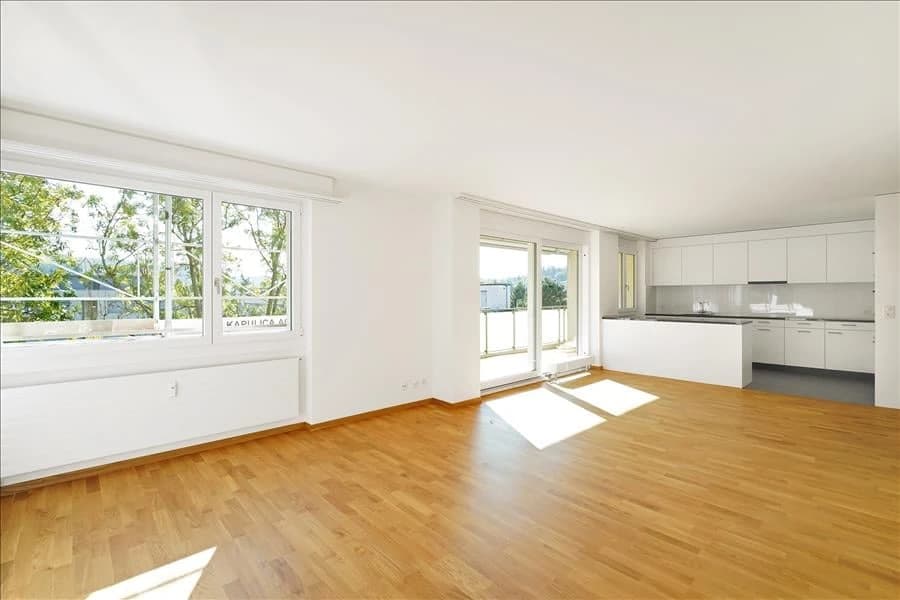 Attraktive Wohnung mit Blick ins Grüne