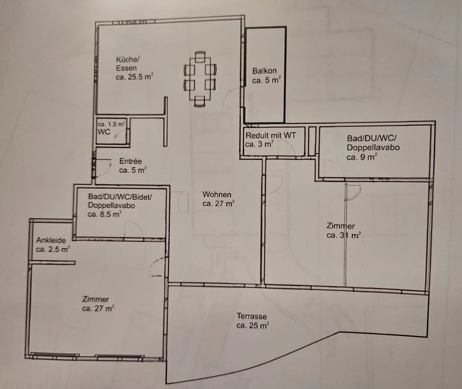 Geräumige 4.5-Zimmer-Wohnung mit sonnigem Balkon, Effretikon