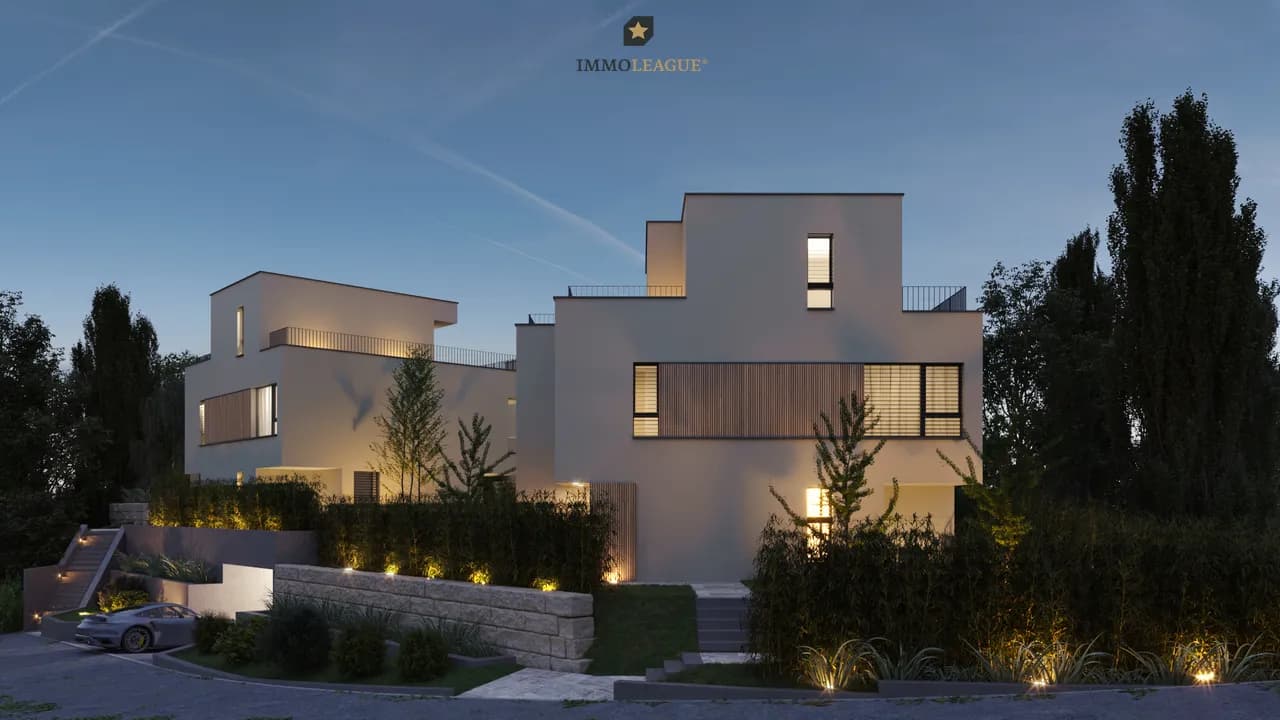 Letzte Chance. Nur noch 1 von 3 exklusiven Neubauhäusern verfügbar.