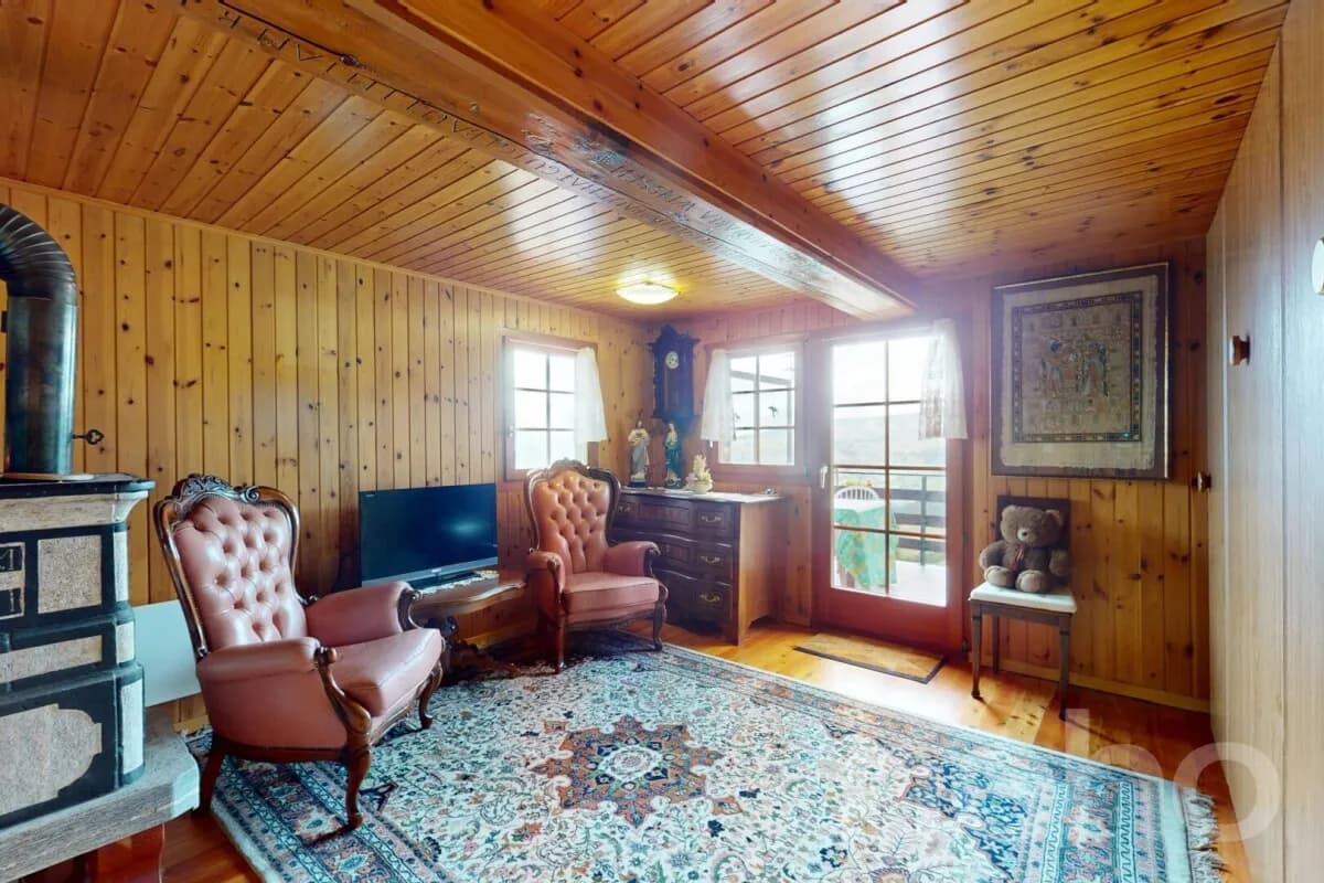 Superbe Chalet avec Terrain à Unterbäch (VS)