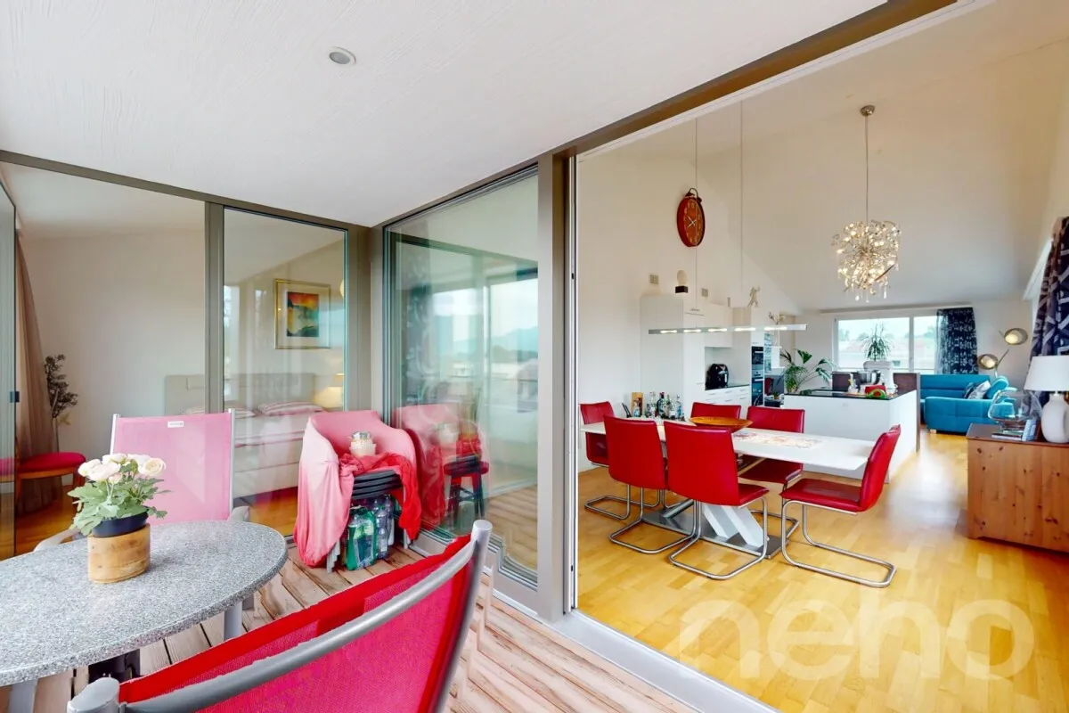 Licht, Weite und Ausblick ? stilvolle 3.5-Zimmer-Dachwohnung