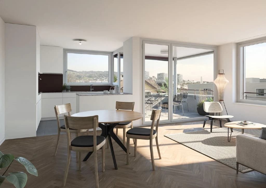 URBANES ZUHAUSE in der Hafenstadt Rorschach / 2.5 Zimmer-Wohnung